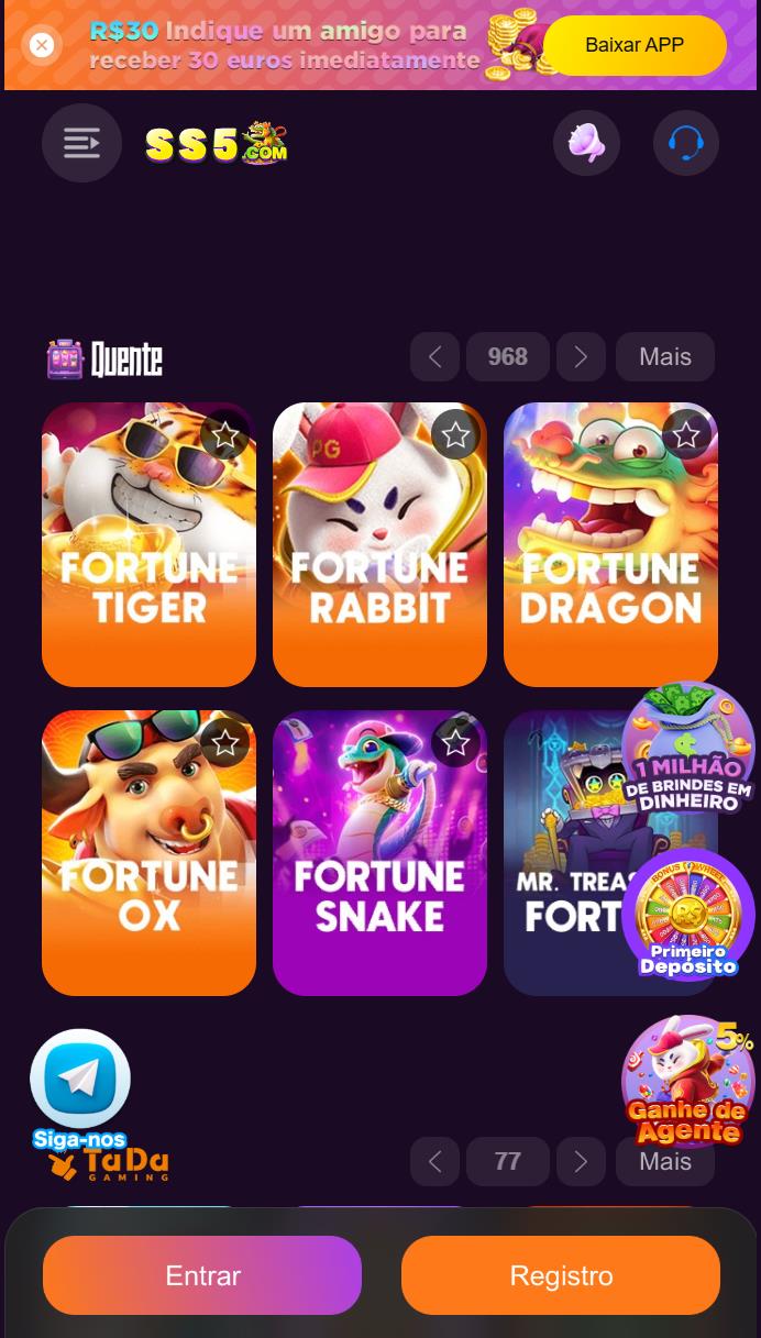 Variedade de Jogos Online Oferecidos